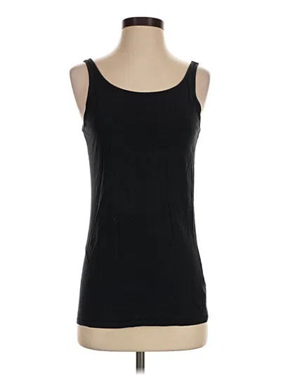 Pre-owned Duluth Trading Co. Tank Top Black Strapless Neckline Tops