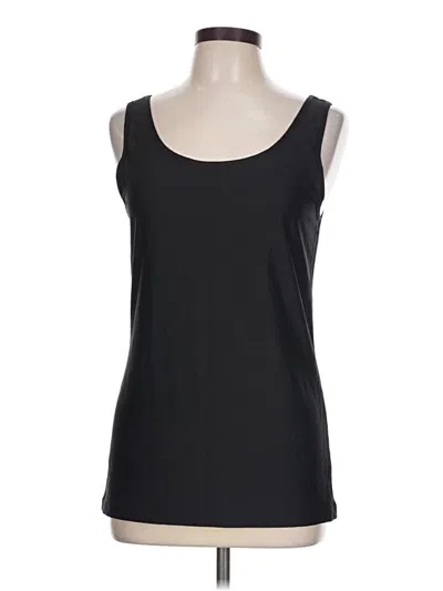 Pre-owned Duluth Trading Co. Tank Top Black Strapless Neckline Tops