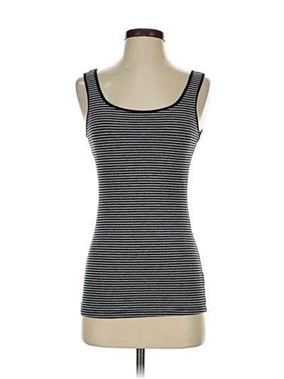 Pre-owned Duluth Trading Co. Tank Top Gray Strapless Neckline Tops