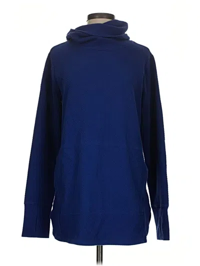 Pre-owned Duluth Trading Co. Turtleneck Sweater In Blue