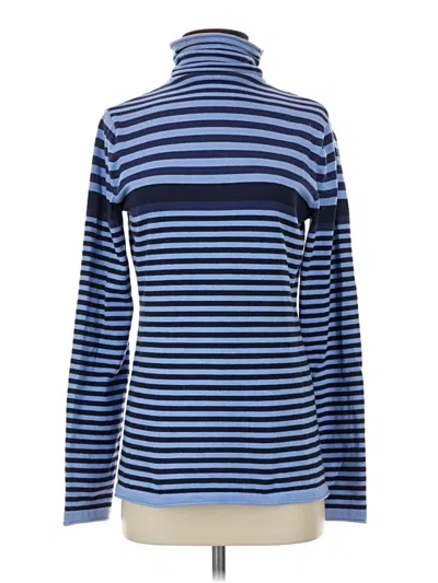 Pre-owned Duluth Trading Co. Turtleneck Sweater In Blue