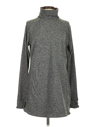 Pre-owned Duluth Trading Co. Turtleneck Sweater In Gray