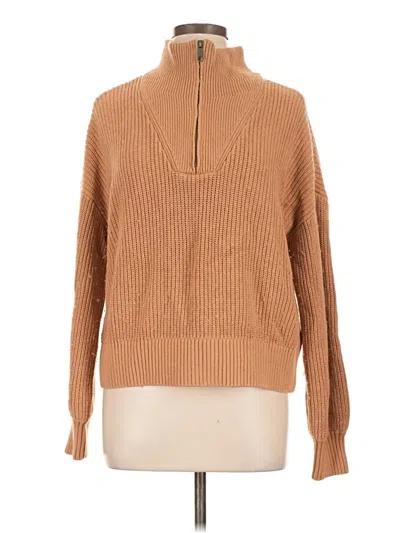 Pre-owned Duluth Trading Co. Turtleneck Sweater In Tan
