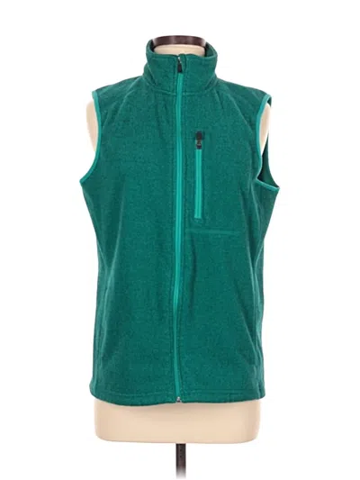 Pre-owned Duluth Trading Co. Vest In Green