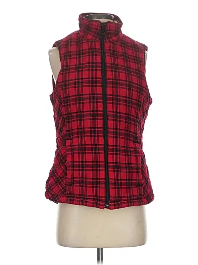 Pre-owned Duluth Trading Co. Vest In Red