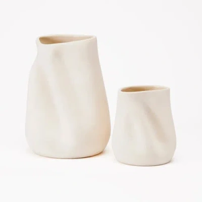 Dumae Sabine Vase In White
