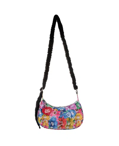 Dumbgood Care Bears Convertible Allover Print Handbag In Blue