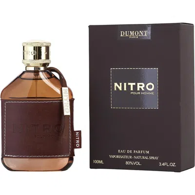 Dumont 3.4 oz Nitro Pour Homme Eau De Parfum Spray For Men