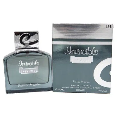 Dumont Invincible Vision Eau De Parfum  3.4 oz In Gray