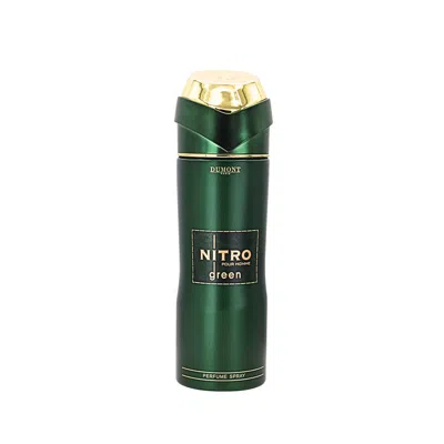 Dumont Men's Nitro Green Deodorant Body Spray Spray 6.7 oz Bath & Body 3760060761774