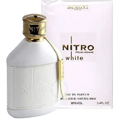 Dumont Men's Nitro White Edp Spray 3.4 oz Fragrances 3760060764171