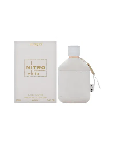 Dumont Paris Men's 3.4oz Nitro White Pour Homme Edp