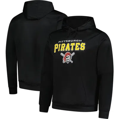 Dunbrooke Black Pittsburgh Pirates Champion Pullover Hoodie