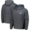 DUNBROOKE DUNBROOKE GRAPHITE BUFFALO BILLS TROPIC WATERPROOF PACKABLE FULL-ZIP HOODIE JACKET
