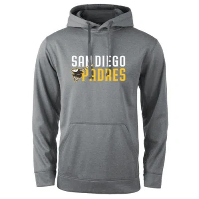 Dunbrooke Heather Gray San Diego Padres Champion Pullover Hoodie