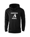 Dunbrooke Men's Black Arizona Diamondbacks Champion Pullover Hoodie In Black