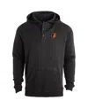 Dunbrooke Men's Black Baltimore Orioles Montana Raglan Pullover Hoodie In Black