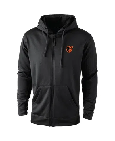 Dunbrooke Men's Black Baltimore Orioles Trophy Full-zip Hoodie