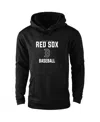 DUNBROOKE MEN'S BLACK BOSTON RED SOX CHAMPION PULLOVER HOODIE