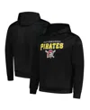 Dunbrooke Men's Black Pittsburgh Pirates Champion Pullover Hoodie In Black