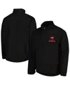 Dunbrooke Men's Black Tampa Bay Buccaneers Journey Workwear Tri-blend Full-zip Jacket In Black