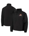 Dunbrooke Men's  Black Cincinnati Bengals Circle Softshell Fleece Full-zip Jacket In Black