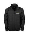 Dunbrooke Men's  Black Jacksonville Jaguars Journey Workwear Tri-blend Full-zip Jacket In Black