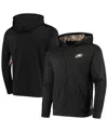 Dunbrooke Men's  Black, Realtree Camo Philadelphia Eagles Decoy Tech Fleece Full-zip Hoodie In Black,realtree Camo