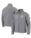 Dunbrooke Men's  Charcoal Miami Dolphins Sonoma Softshell Full-zip Jacket In Charcoal