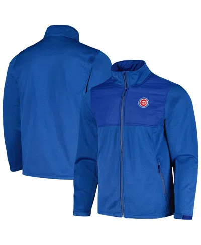 Dunbrooke Men's  Heather Royal Chicago Cubs Explorer Full-zip Jacket
