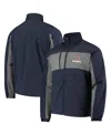 Dunbrooke Navy Chicago Bears Circle Zephyr Softshell Full-zip Jacket In Navy