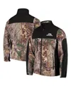 Dunbrooke Men's  Realtree Camo And Black Seattle Seahawks Circle Hunter Softshell Full-zip Jacket In Realtree Camo,black