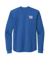Dunbrooke Men's  Royal New York Giants Cavalier Long Sleeve T-shirt In Royal