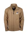 Dunbrooke Men's  Tan Buffalo Bills Journey Workwear Tri-blend Full-zip Jacket In Tan