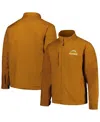 Dunbrooke Men's  Tan Los Angeles Chargers Journey Workwear Tri-blend Full-zip Jacket In Tan