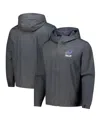 Dunbrooke Graphite Buffalo Bills Tropic Waterproof Packable Full-zip Hoodie Jacket In Graphite