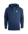 Dunbrooke Navy Detroit Tigers Montana Lightweight Raglan Pullover Hoodie In Blue