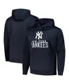 Dunbrooke Men's Navy New York Yankees Champion Pullover Hoodie In Navy
