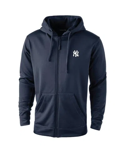 Dunbrooke Men's Navy New York Yankees Trophy Full-zip Hoodie In Blue
