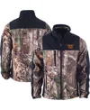 Dunbrooke Men's Realtree Camo Washington Commanders Hunter Softshell Full-zip Jacket In Realtree Camo,black