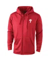 Dunbrooke Red Philadelphia Phillies Trophy Full-zip Hoodie In Red