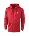 Dunbrooke Red St. Louis Cardinals Trophy Full-zip Hoodie In Red