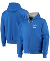 Dunbrooke Men's Royal Buffalo Bills Craftsman Thermal Lined Full-zip Hoodie In Royal Blue