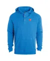 Dunbrooke Royal Chicago Cubs Montana Lightweight Raglan Pullover Hoodie In Royal