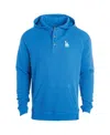 Dunbrooke Royal Los Angeles Dodgers Montana Raglan Pullover Hoodie In Blue