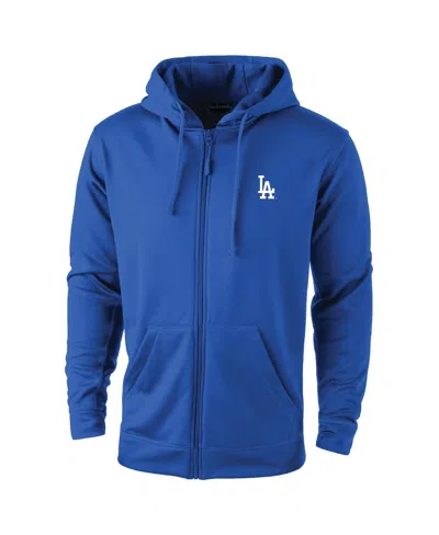 Dunbrooke Men's Royal Los Angeles Dodgers Trophy Full-zip Hoodie In Blue