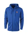 Dunbrooke Men's Royal New York Mets Trophy Full-zip Hoodie In Blue