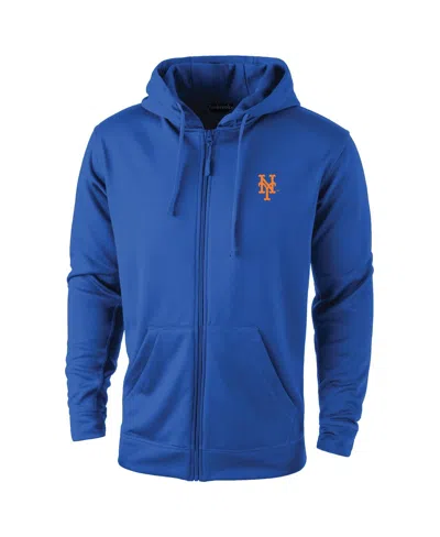 Dunbrooke Men's Royal New York Mets Trophy Full-zip Hoodie In Blue
