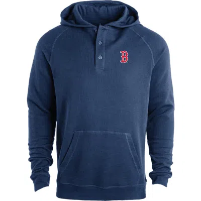 Dunbrooke Navy Boston Red Sox Montana Raglan Pullover Hoodie In Blue