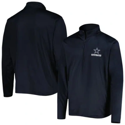Dunbrooke Navy Dallas Cowboys All-star Tech Quarter-zip Top